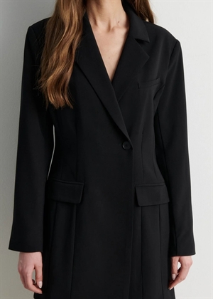Festa fitted blazer kjole Sort Second Female 